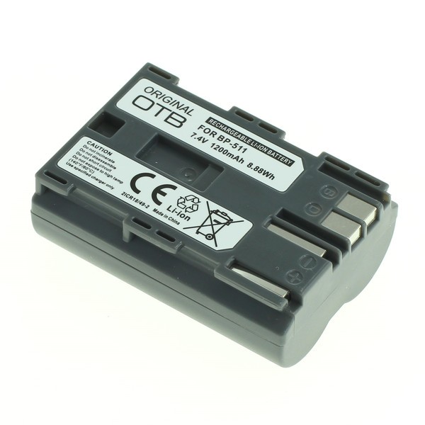 Canon BP-511 Li-Ion 1600mAh utángyártott akkumulátor / akku 